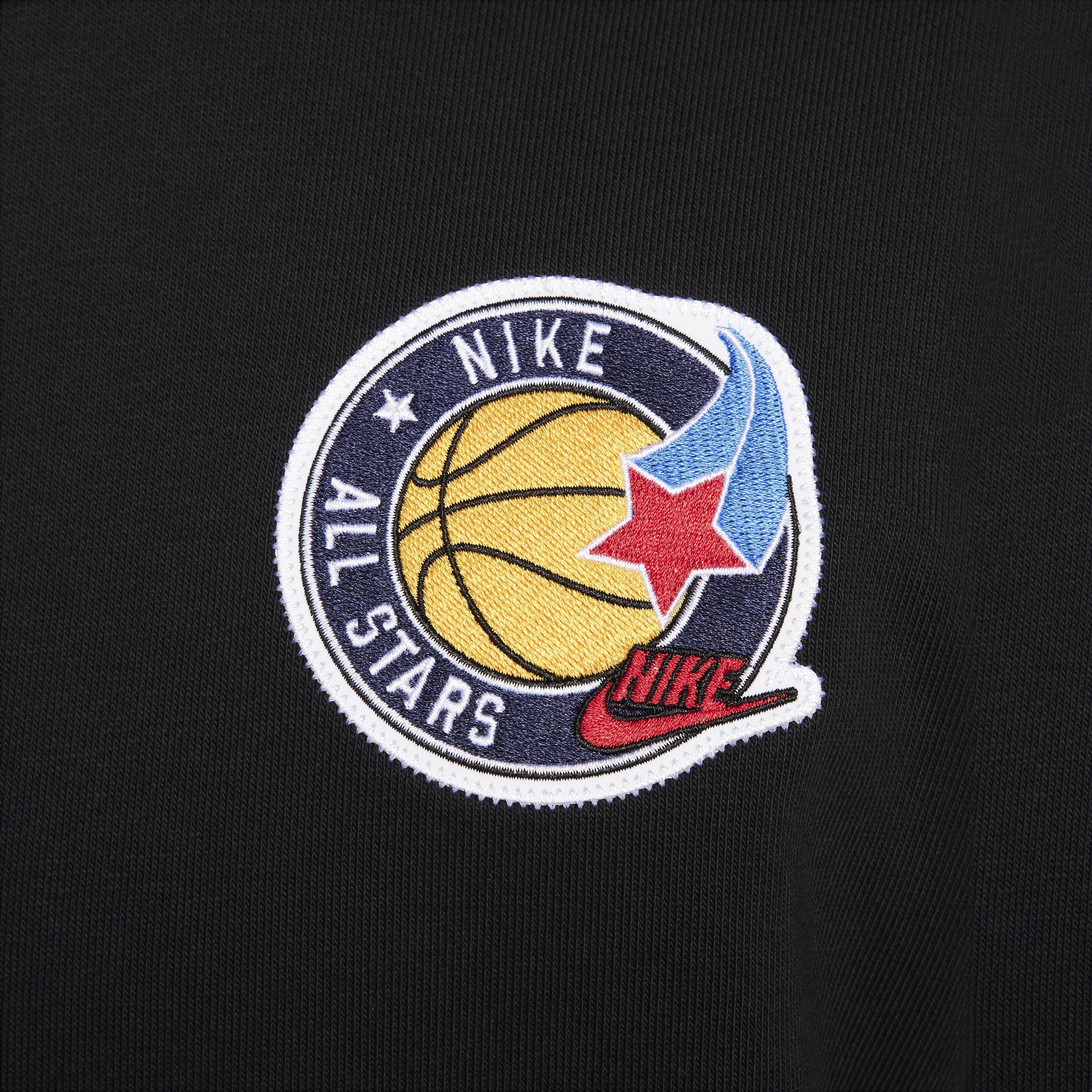 Nike Men's Standard Issue Dri-FIT French Terry Pullover Basketball Hoodie Product Image