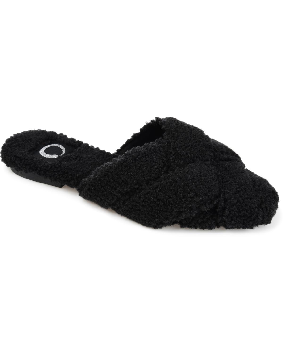 Journee Collection Womens Faux Fur Sereena Slipper Product Image