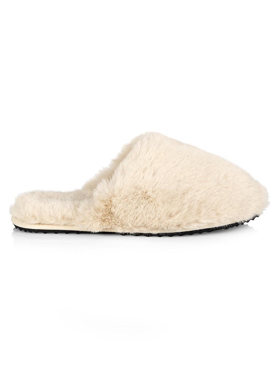 Womens Melody Faux Fur Slippers Product Image