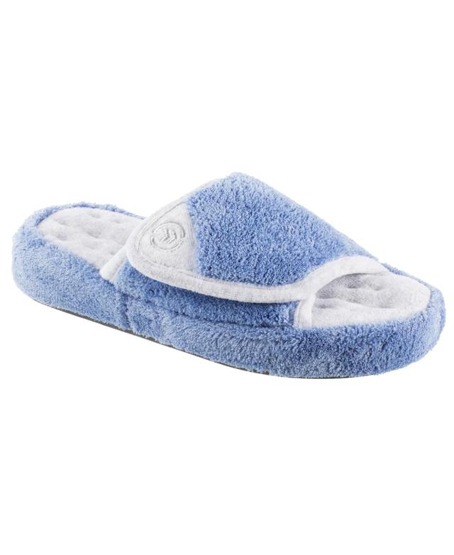 isotoner Microterry Pillowstep Womens Spa Slippers with Memory Foam Product Image