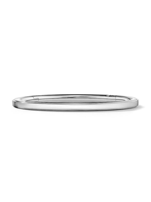 Mens Streamline Bracelet In Sterling Silver Product Image