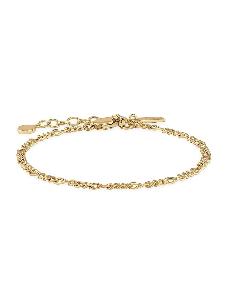 Womens The Thin Figaro Chain Bracelet Product Image