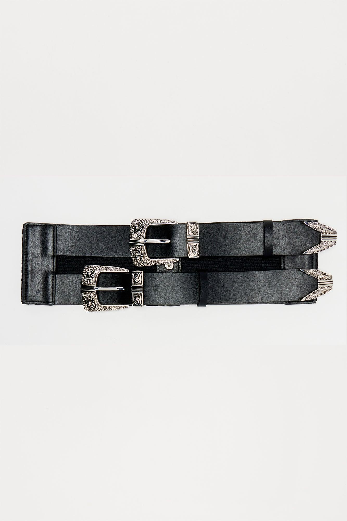 Wild Wide West Belt - Black Product Image