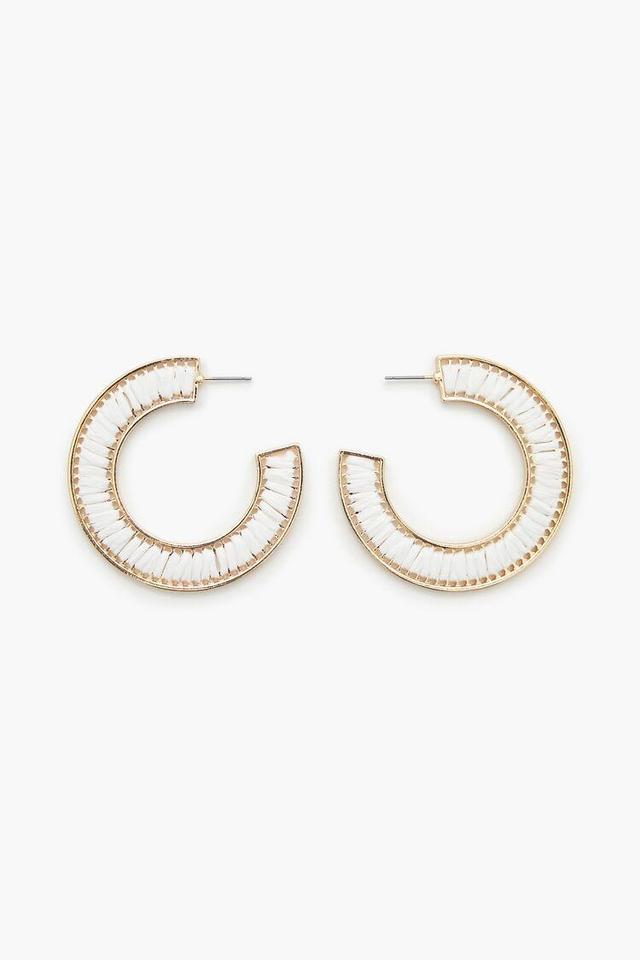 Threaded Hoop Earrings | Forever 21 Product Image