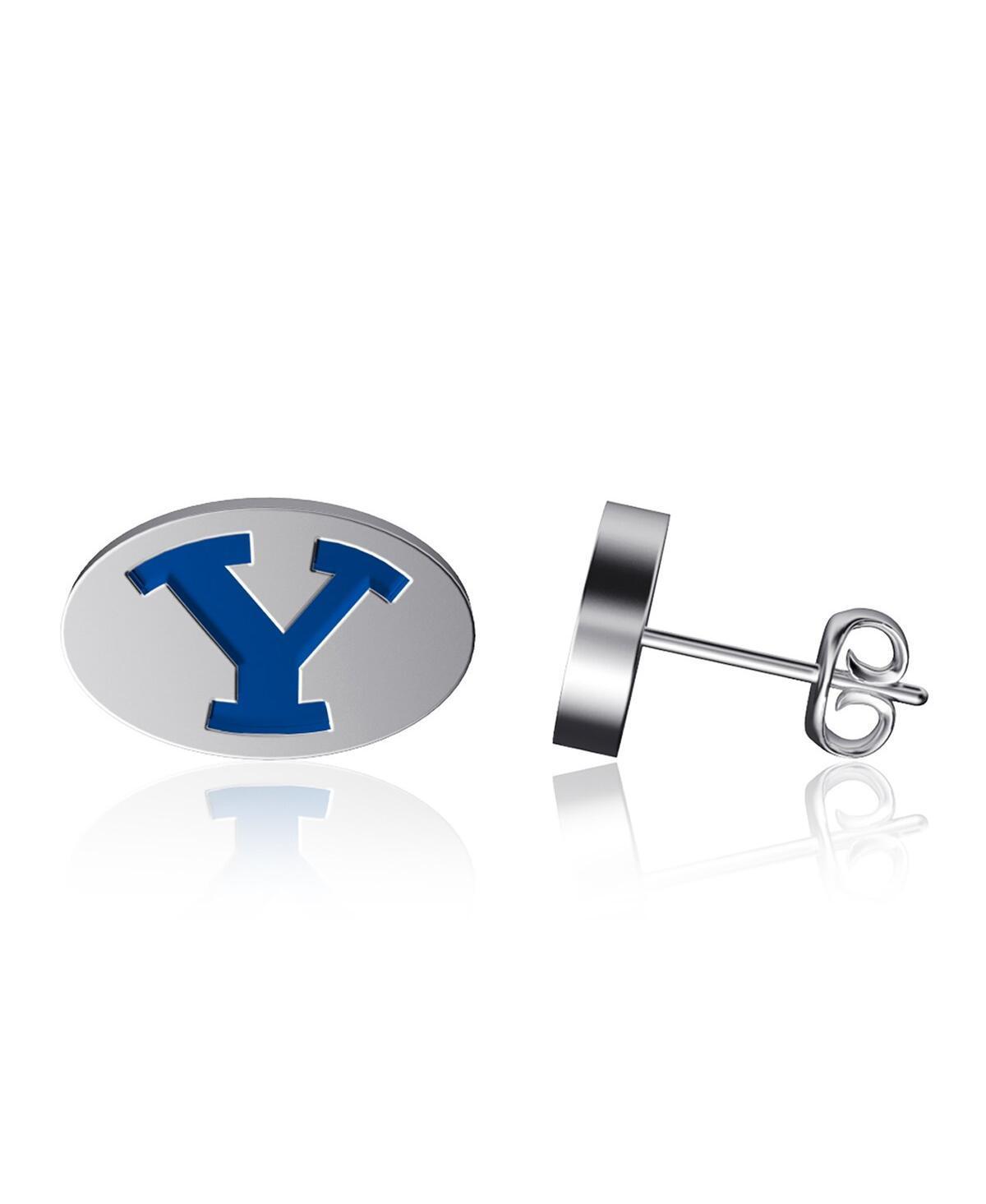 Womens Dayna Designs Byu Cougars Enamel Post Earrings Product Image