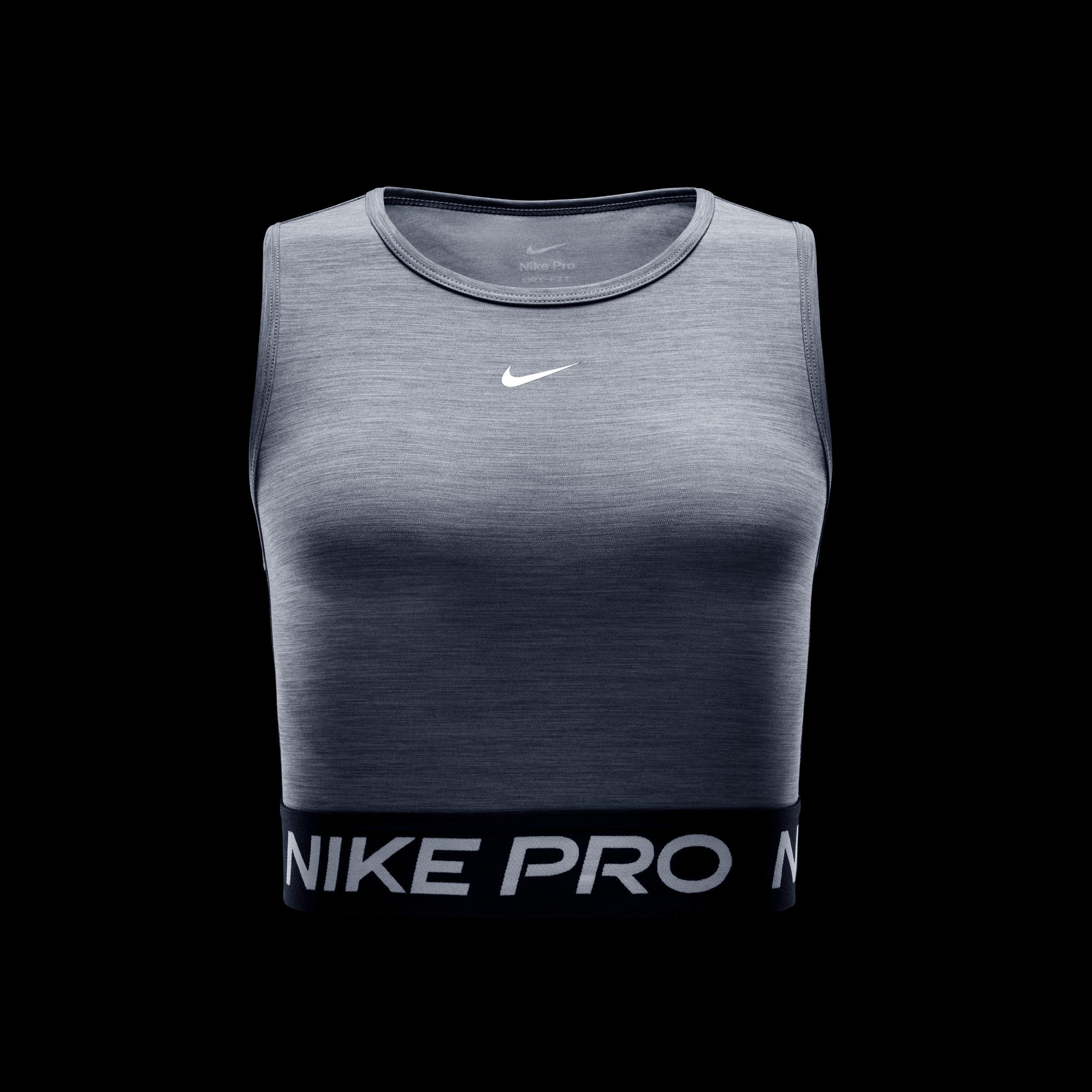 Women's Nike Pro Dri-FIT Cropped Tank Top Product Image