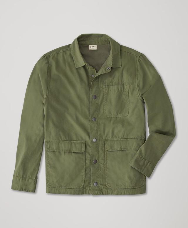 Mens Daily Twill Flannel Lined Shacket XL Product Image