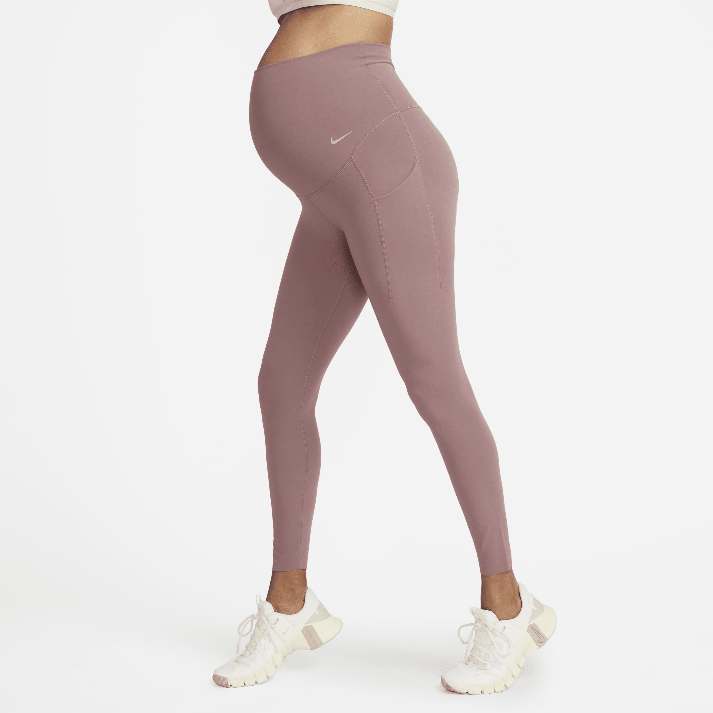 Nike Women's Zenvy (M) Gentle-Support High-Waisted 7/8 Leggings with Pockets (Maternity) Product Image