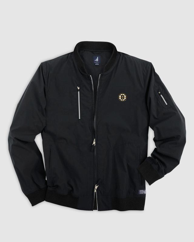 johnnie-O Boston Bruins Corsair Bomber Jacket Product Image