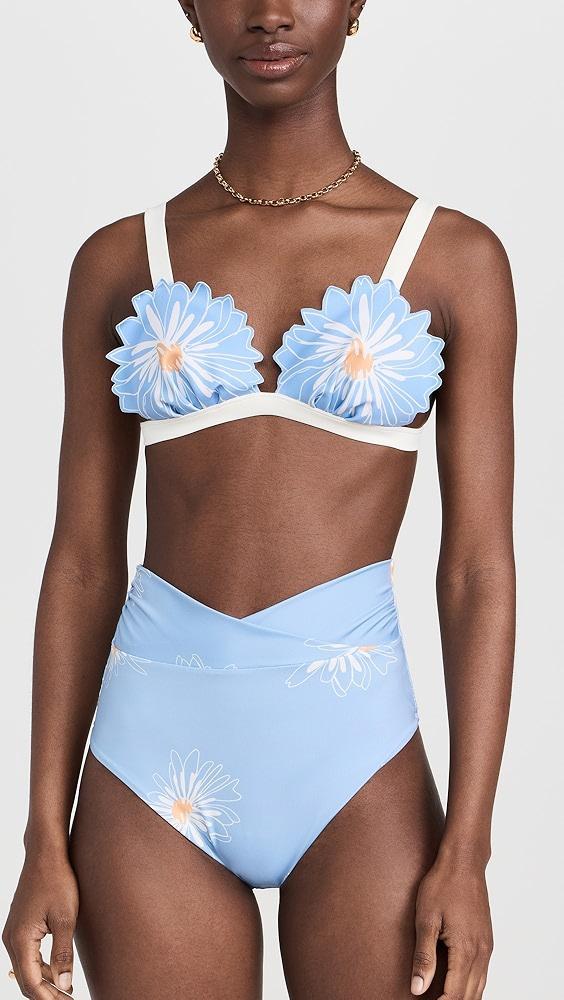 Ancora Bikini Top Le Petit Sunflower | Shopbop Product Image