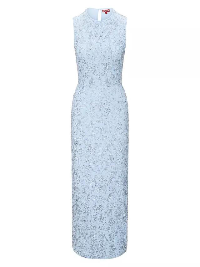 Como Beaded Column Maxi Dress Product Image