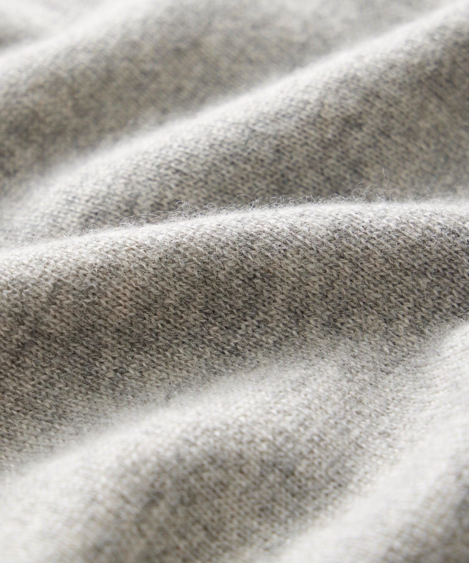 Cashmere Crewneck in Heather Grey Product Image