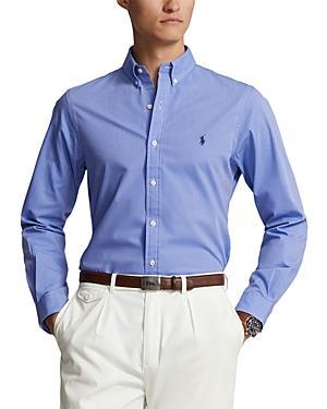 Polo Ralph Lauren Slim Fit Long Sleeve Poplin Button Down Shirt Product Image