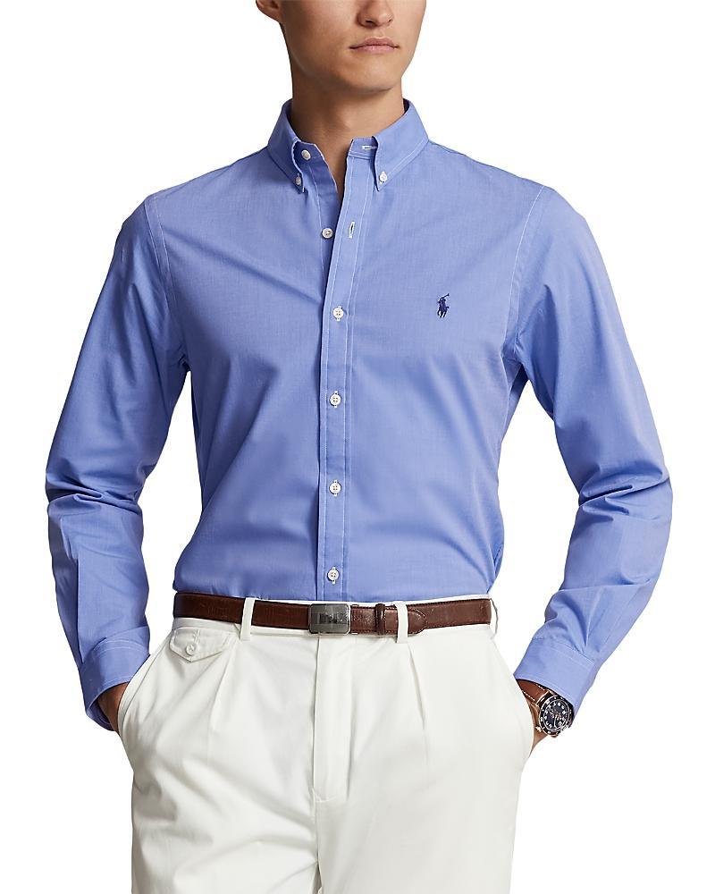 Polo Ralph Lauren Slim-Fit Solid Poplin Stretch Long Product Image