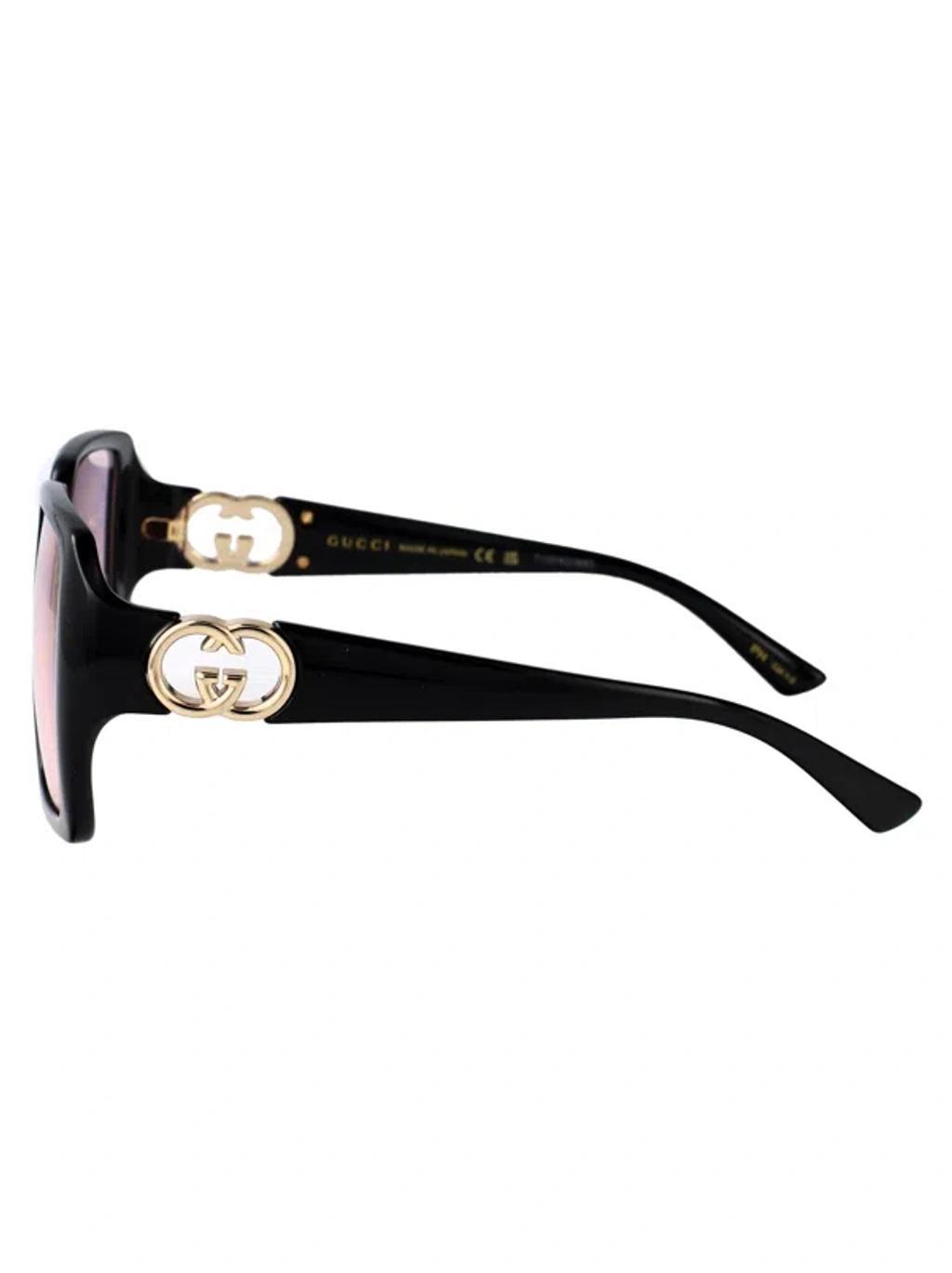 GUCCI Eyewear Sunglasses In Black Product Image