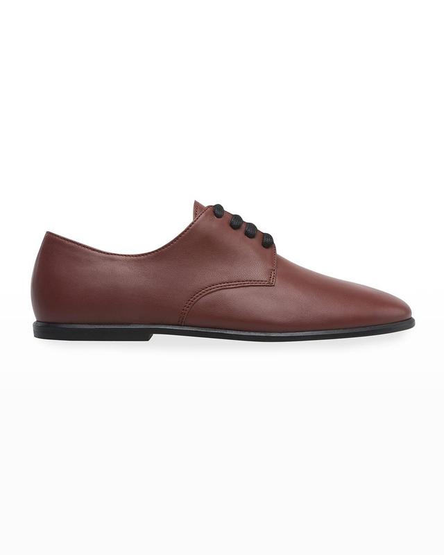 Mens Twins Leather Lace-Up Oxfords Product Image
