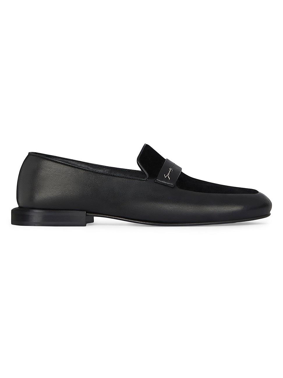 Mens Loafers in Leather and Suede Product Image