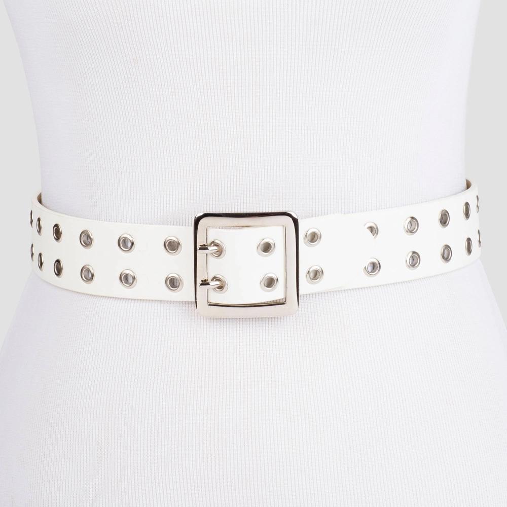 Womens Grommet Belt - Wild Fable White Product Image