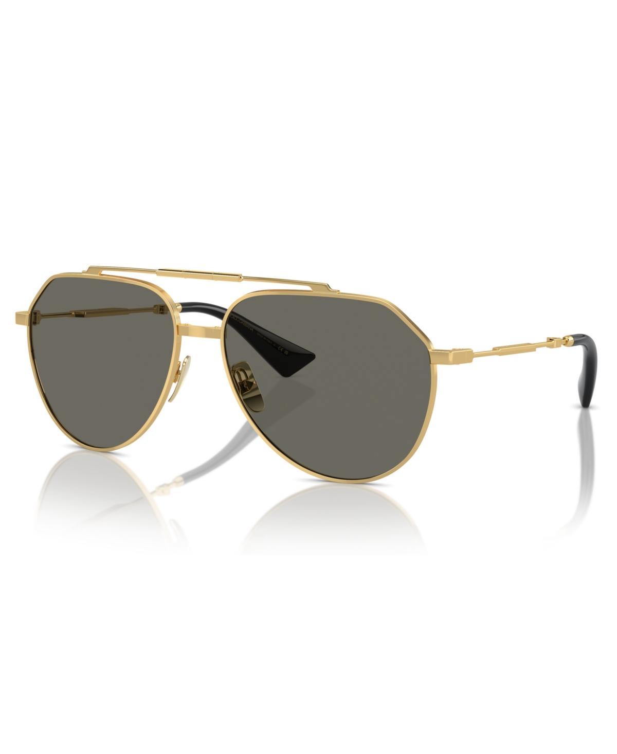 Dolce&Gabbana Mens Sunglasses, Dg2302 - Gold Product Image