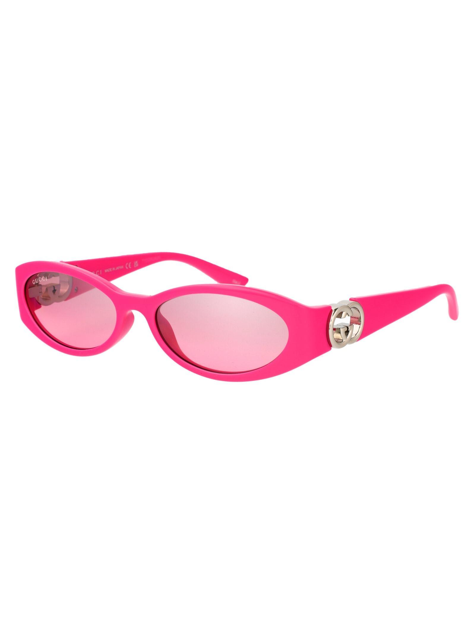 GUCCI Sunglasses In 003 Fuchsia Fuchsia Pink Product Image