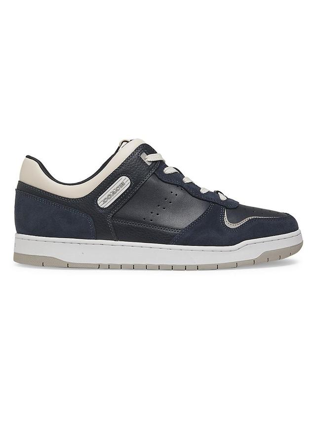 Mens Coach Leather Low-Top Sneakers Product Image