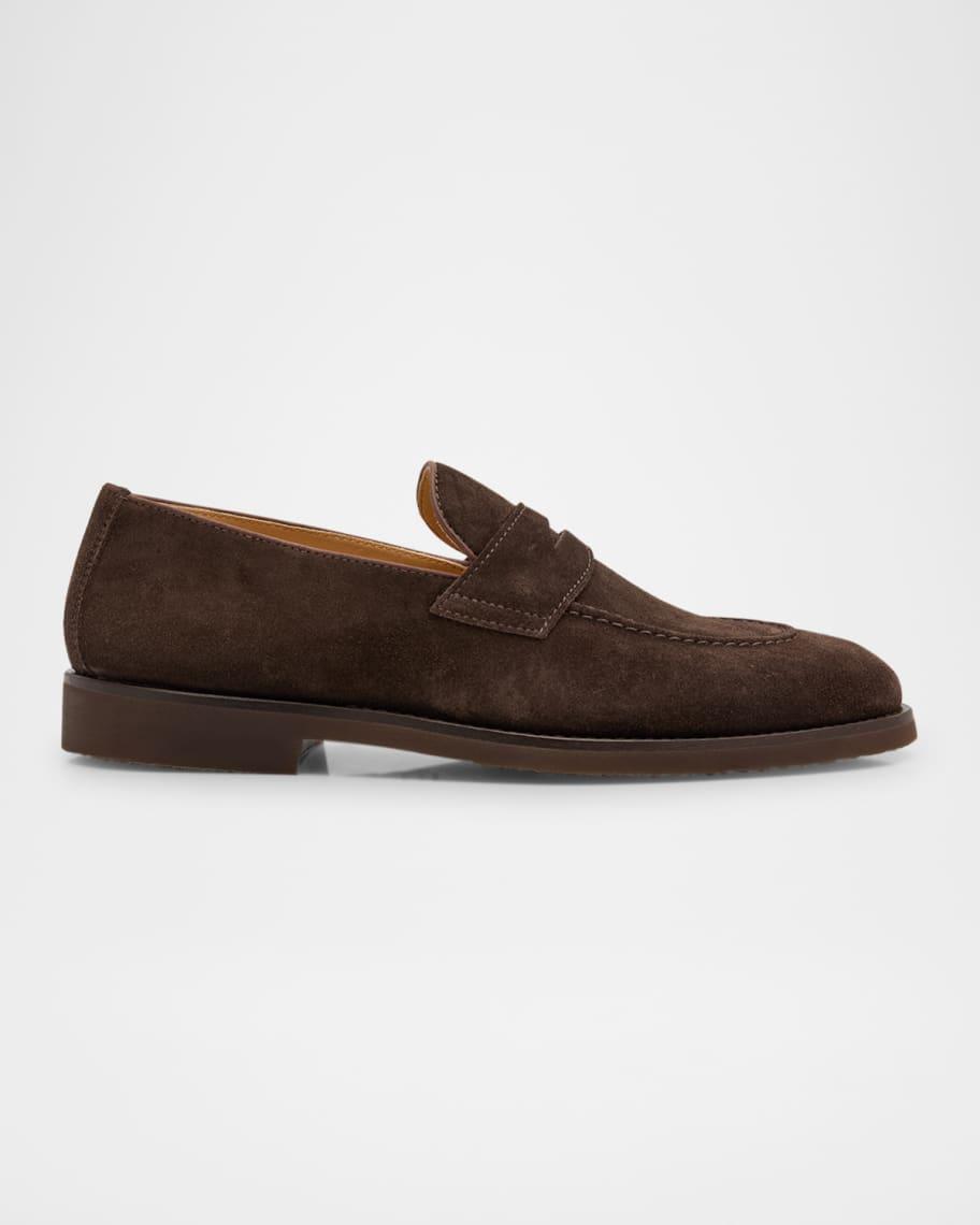 Mens Grandioso 2 Leather Gancini Loafers Product Image