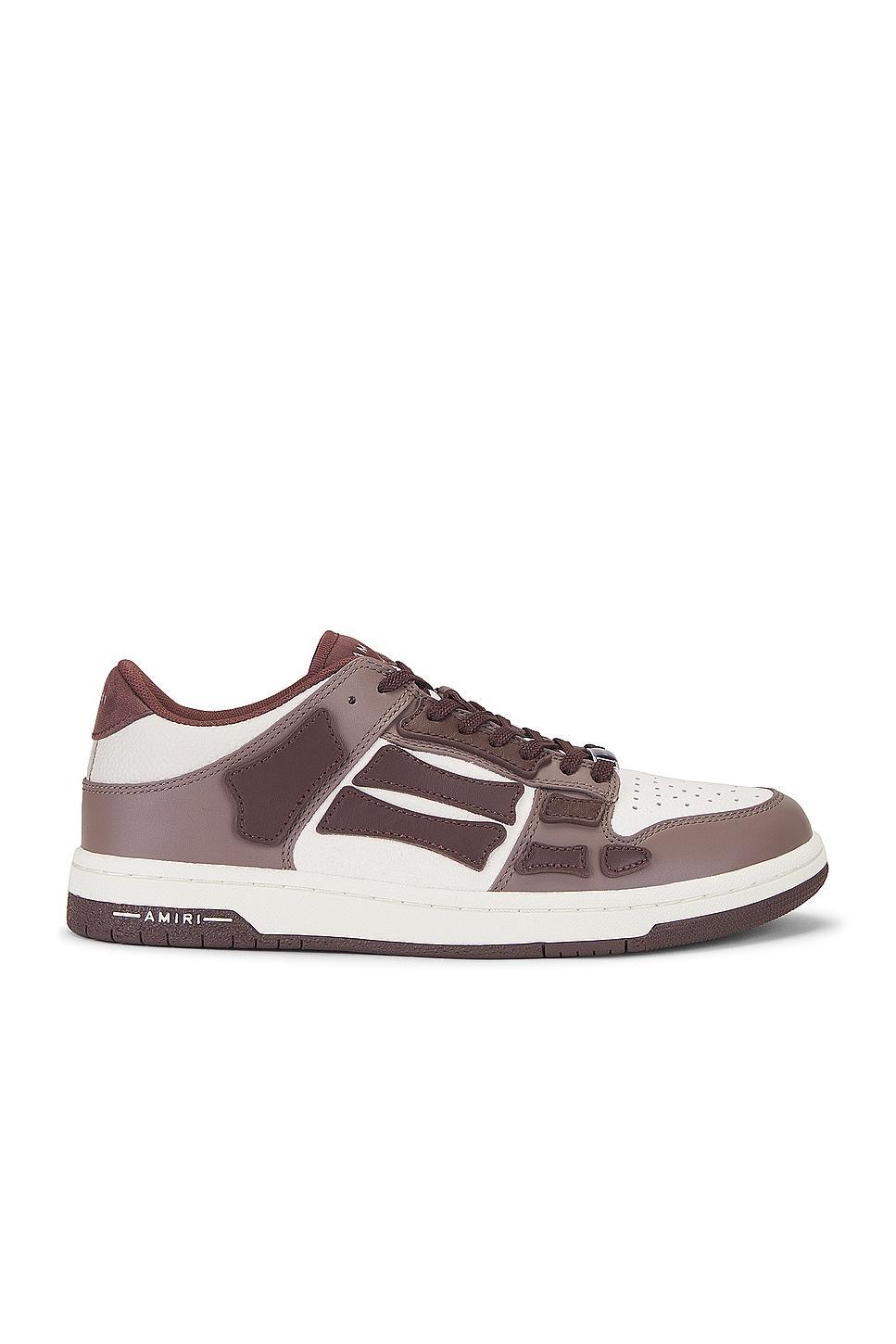 Amiri Skeleton Low Brown. (also in 43, 44, 45, 46). Product Image