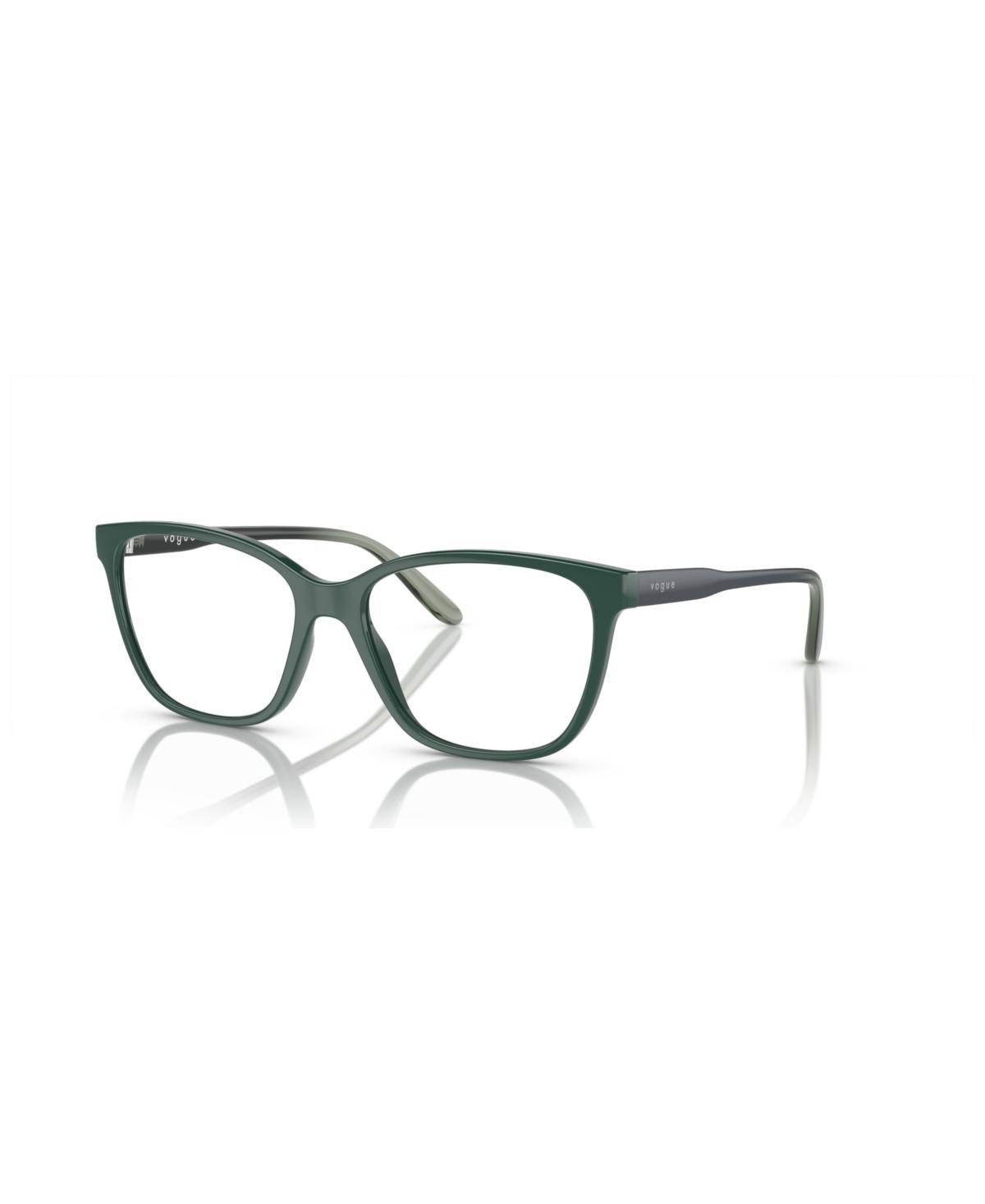 Vogue Eyewear Womens Eyeglasses, VO5518 - Full Dark Green Product Image