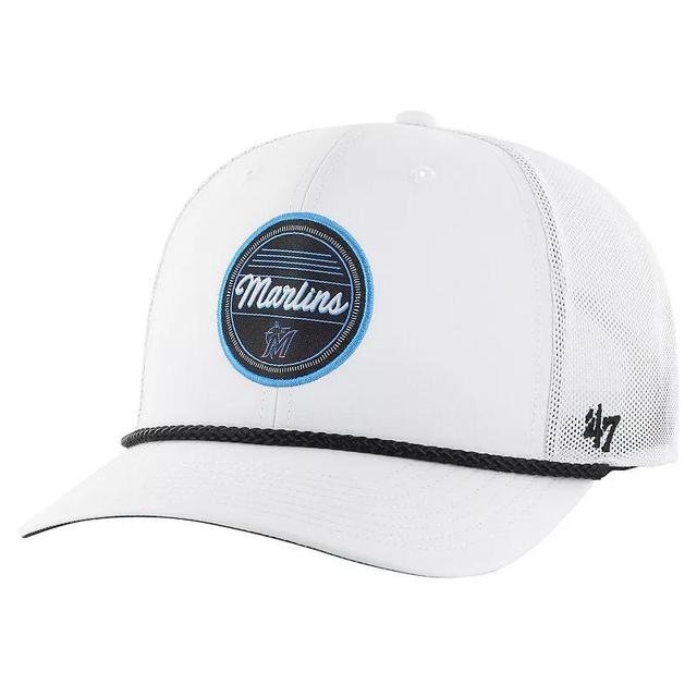 Mens 47 Miami Marlins Fairway Trucker Adjustable Hat Product Image