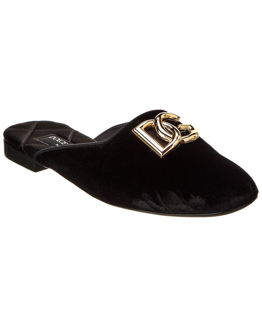 Velvet Mule In Black Product Image