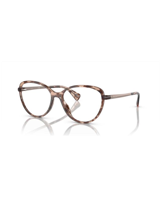 Ralph by Ralph Lauren Womens Eyeglasses, RA7157U - Shiny Transparent Gray Product Image