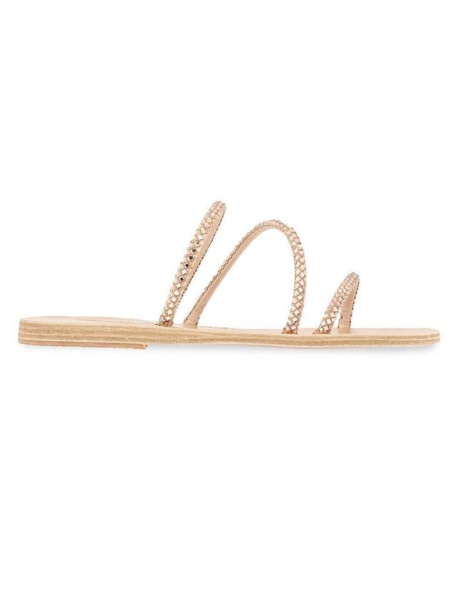 Womens Polytimi Crystal-Embellished Strappy Sandals Product Image