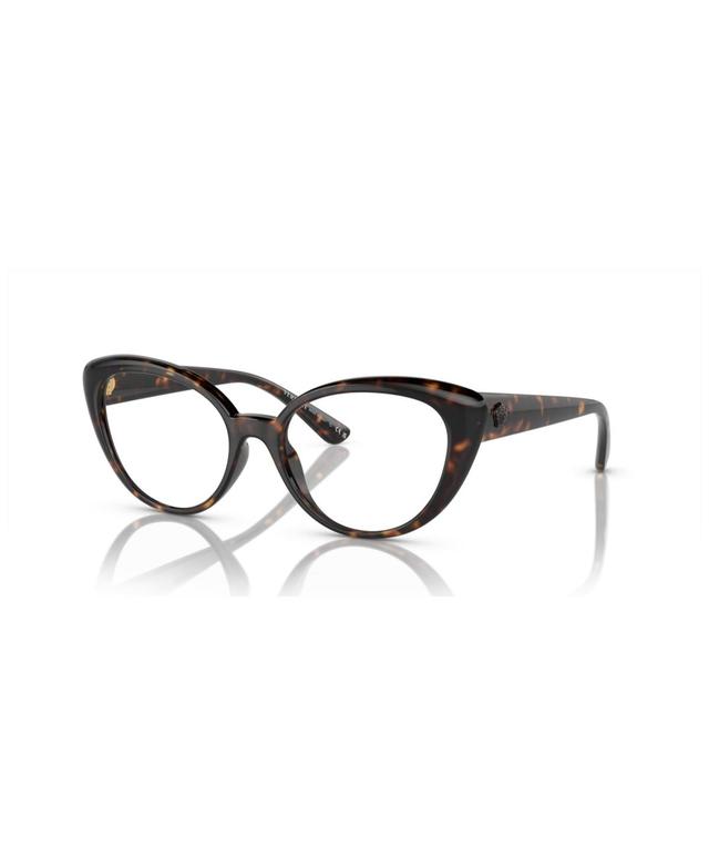 Versace Womens Eyeglasses, VE3349U - Havana Product Image