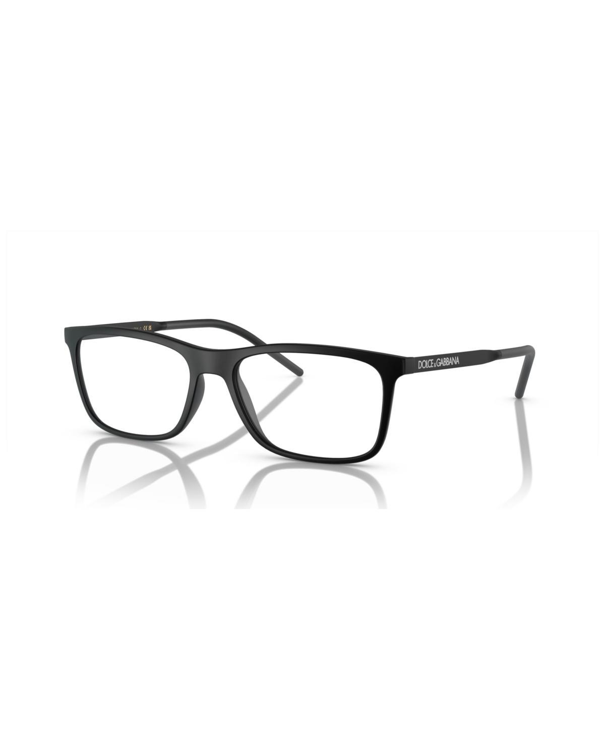 Dolce&Gabbana Mens Eyeglasses, DG5044 - Matte Black Product Image