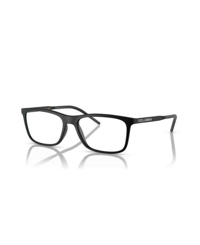 Dolce&Gabbana Mens Eyeglasses, DG5044 - Matte Black Product Image