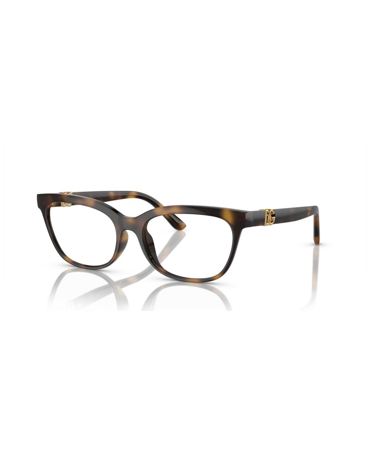 Dolce&Gabbana Womens Eyeglasses, DG5106U - Havana Product Image