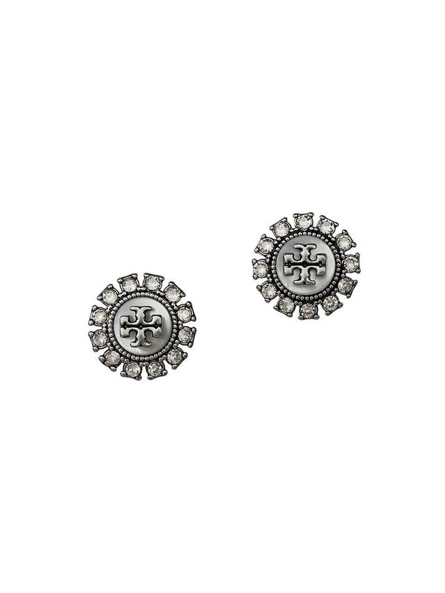 Tory Burch Kira Crystal Stud Earrings Product Image