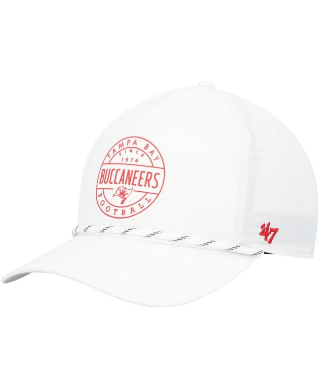 Mens 47 Brand White Tampa Bay Buccaneers Surburbia Hitch Adjustable Hat Product Image