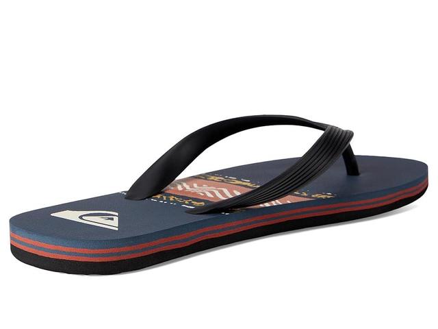 Quiksilver Molokai Art (Grey 1) Men's Sandals Product Image