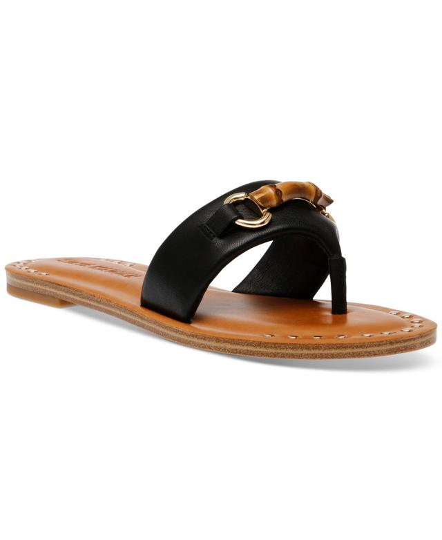 Steve Madden Womens Rebecka Hooded Thong Slide Sandals Product Image