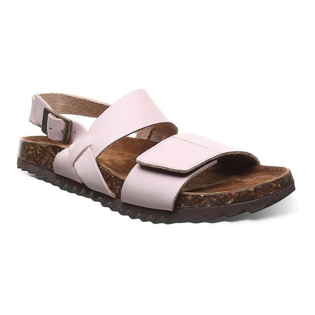 Bearpaw Alma II Womens Leather Slingback Sandals Pink Quartz Product Image