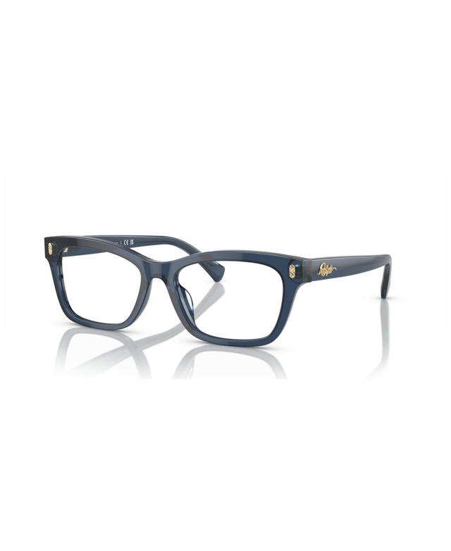 Ralph by Ralph Lauren Womens Eyeglasses, RA7154U - Shiny Dark Havana Product Image