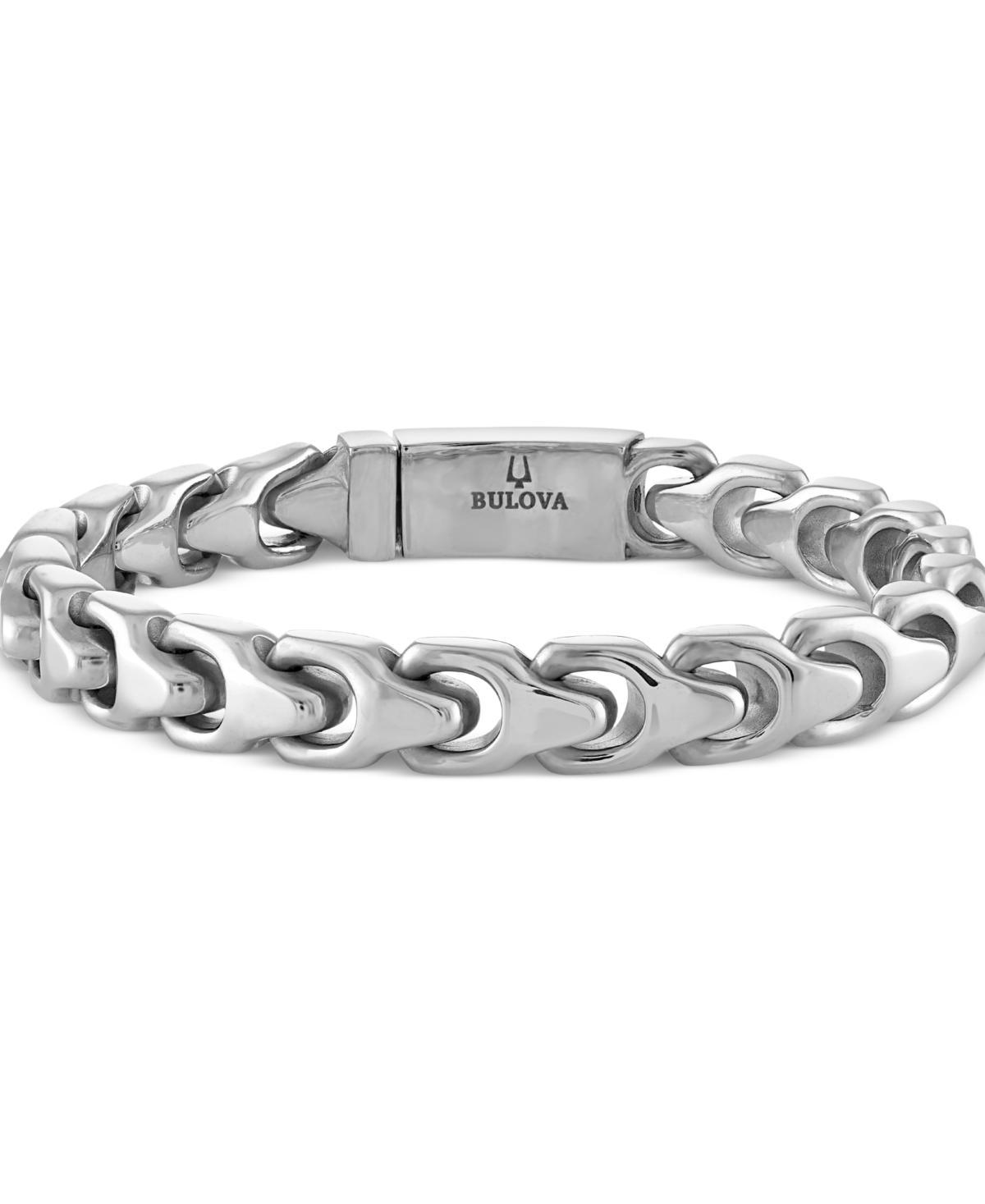 Bulova Mens Link Bracelet in Stainless Steel Product Image