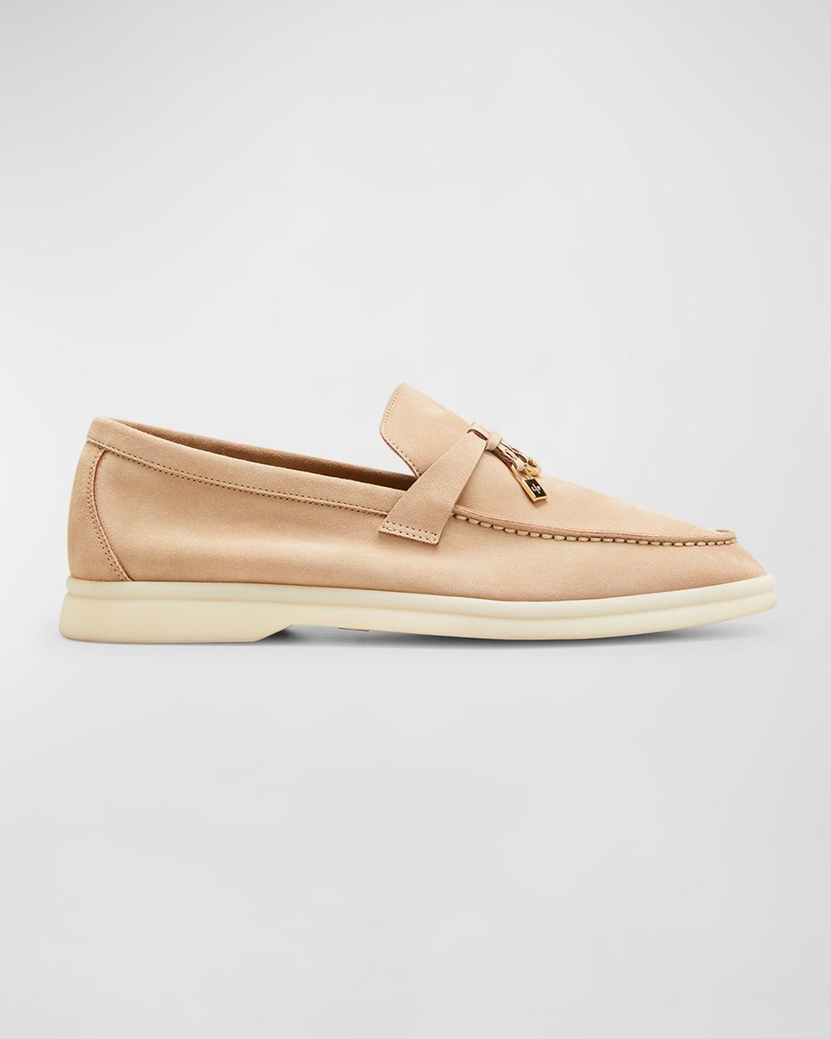 Men's Billion Folding Suede Loafers Product Image