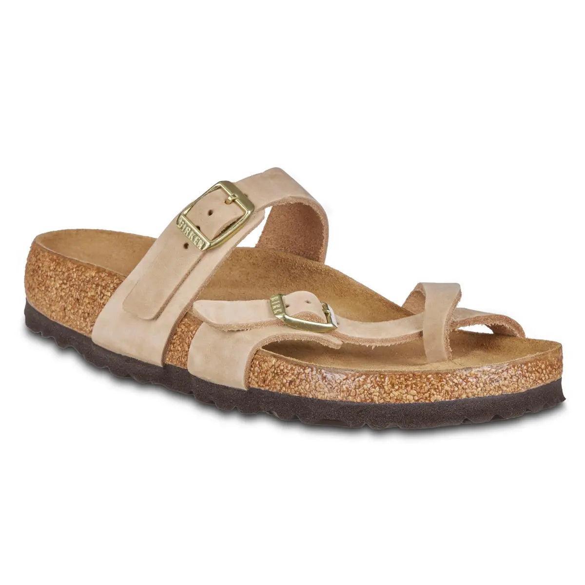 Birkenstock Mayari Soft Footbed Nubuck Leather Sandals Product Image