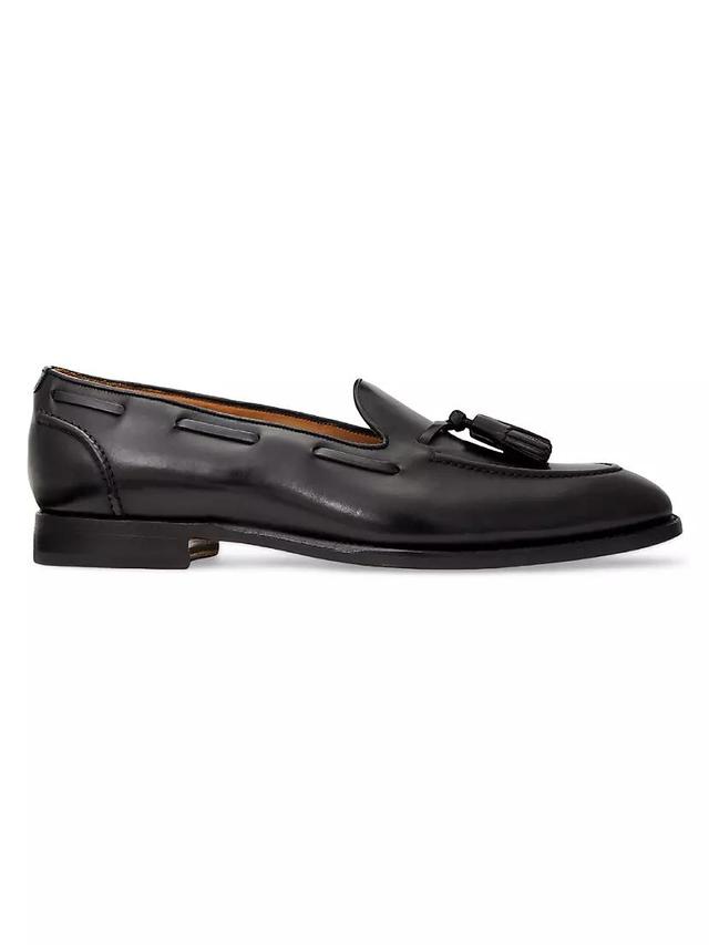 Luther Tasseled Leather Loafers Product Image