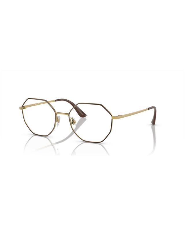 Vogue Eyewear Womens Eyeglasses, VO4094 - Top Brown, Pale Gold Product Image