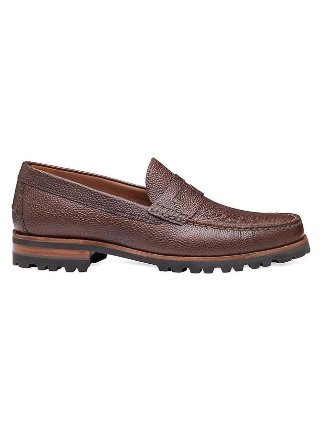 JOHNSTON & MURPHY COLLECTION Baldwin Lug Penny Loafer Product Image