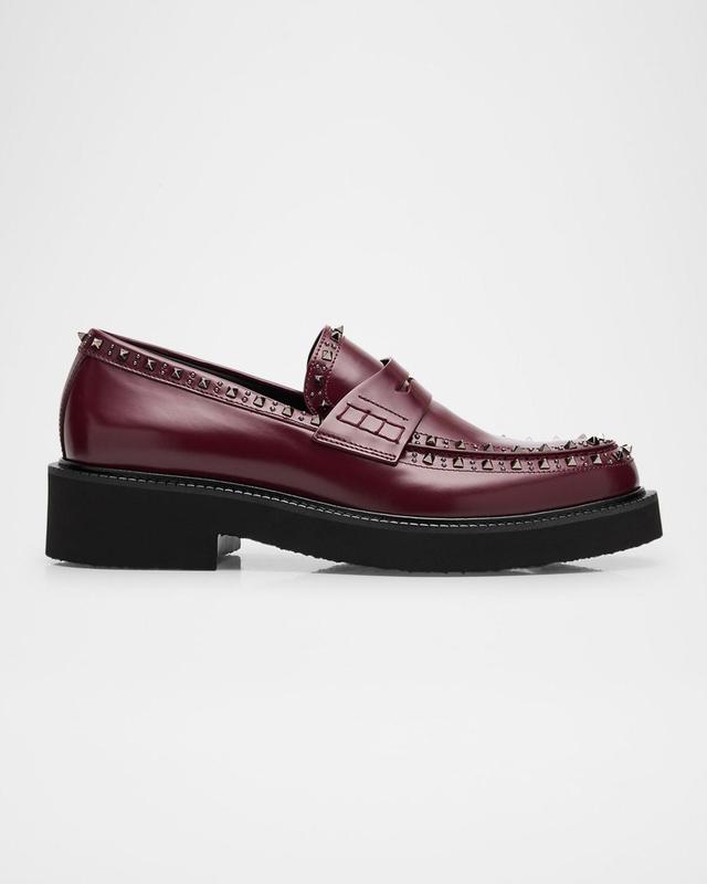 Mens Gentleglam Calfskin Penny Loafers Product Image