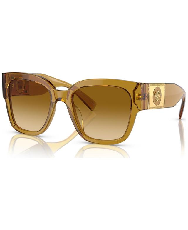 Versace 56mm Polarized Irregular Sunglasses Product Image